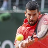 Novak Djokovic jouera la finale à Genève, où il partira en quête d'un 100e titre KEYSTONE/MARTIAL TREZZINI